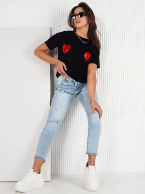 Tricou pentru femei DSTREET PALIS RY2430 NEGRU