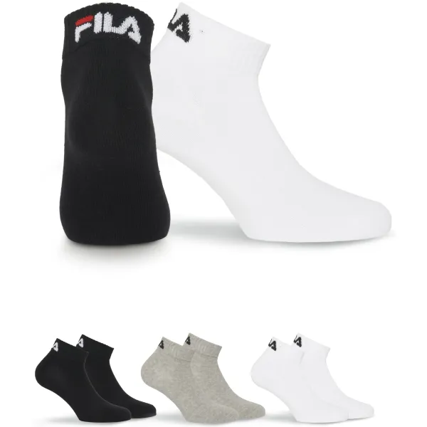  Șosete FILA QUARTER 3-PACK F9300 CLASSIC 
