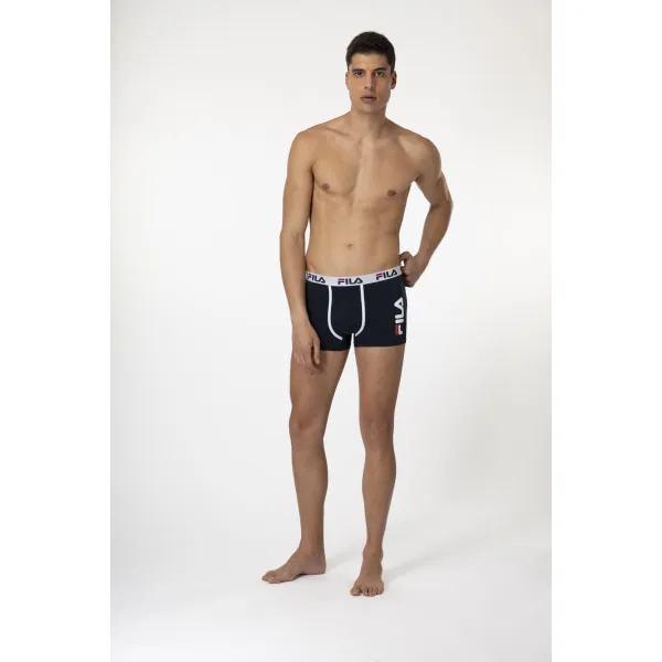  Boxeri pentru bărbați FILA MAN BOXER FU5040 BLACK 
