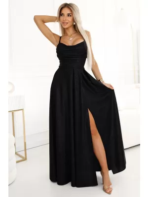 Rochie NUMOCO 589-1 NEGRU
