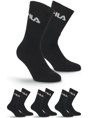 Șosete FILA TENNIS 3-PACK F9505 BLACK