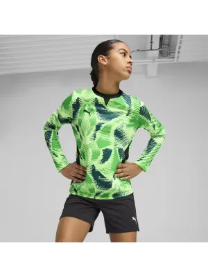 Jersey pentru copii PUMA TEAMTARGET GK LS JERSEY JR 706521_20 FIZZY LIME / LIME FIZZY LIME / PUMA BLACK
