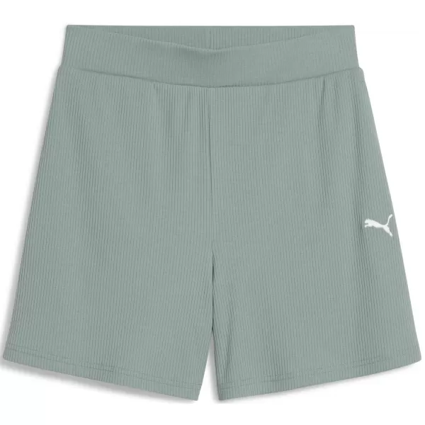  Pantaloni scurți pentru doamne PUMA ESS ELEVATED SHORTS 685026_30 LUNA VERDE 