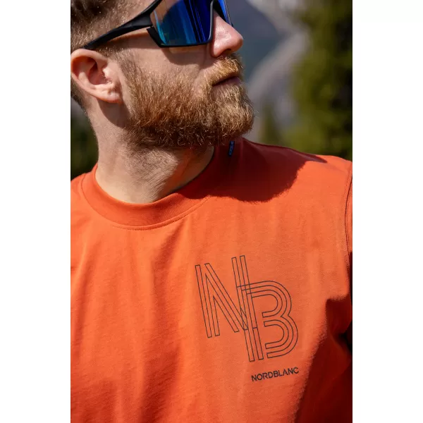  Men's T -Shirt Nordblanc NBSMT8161 Orange Nordblanc 