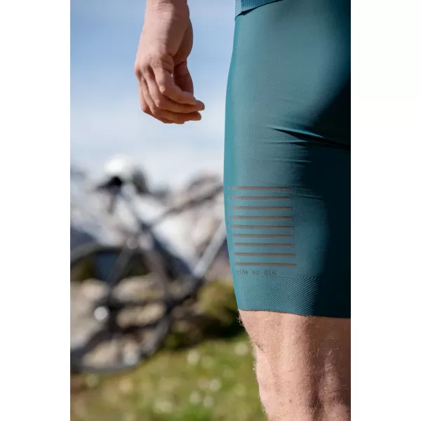  Pantaloni scurți pentru biciclete NORDBLANC EXALT NBSPM8217 VERDE 