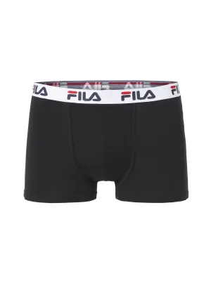 Boxeri pentru bărbați FILA MAN BOXER 2-PACK FU5016/2 BLACK