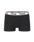 Boxeri pentru bărbați FILA MAN BOXER 2-PACK FU5016/2 BLACK