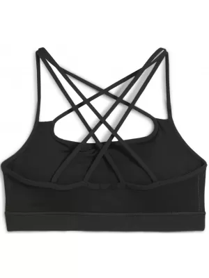 Sutienul doamnei PUMA MOVE STRAPPY BRA 526224_51 PUMA BLACK/PUMA WHITE