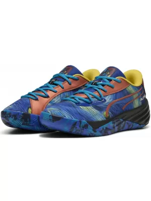 Cizme PUMA ALL-PRO NITRO DYLAN EXHIBIT 311354_01 ALBASTRU VIU/ALBASTRU TROPICAL