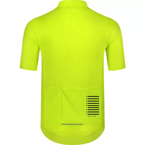  Jersey pentru ciclism pentru bărbați NORDBLANC WONDERMENT NBSMF8215 CHIHLIMBAR 