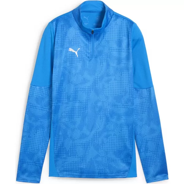  Geacă pentru doamne PUMA TEAMCUP TRAINING 1/4 ZIP TOP 659173_02 ELECTRO ROYAL/ ELECTRO ROYAL/PUMA SILVER 