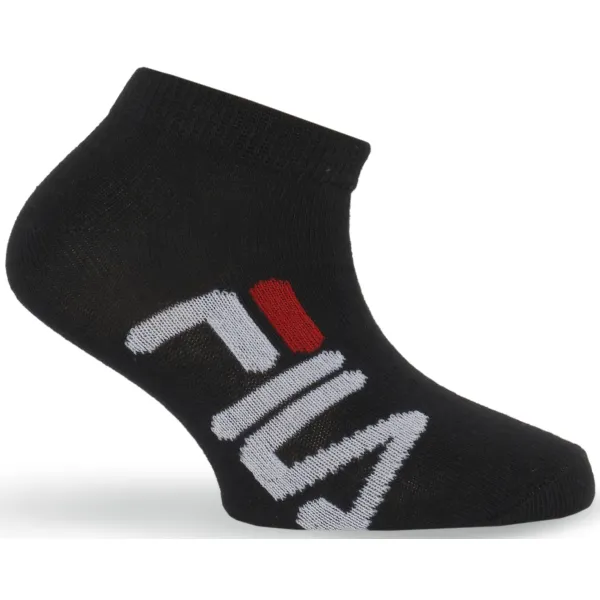  Șosete FILA INVISIBLE JUNIOR 3-PACK F8199/3 BLACK 