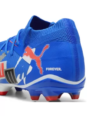 Cizme PUMA FUTURE 8 MATCH FOREVER FG/AG 108423_01 ALB/ALBASTRU/GRI/NEGRU/ROȘU