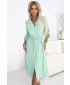 Rochie NUMOCO 531-4 ALBASTRU DESCHIS