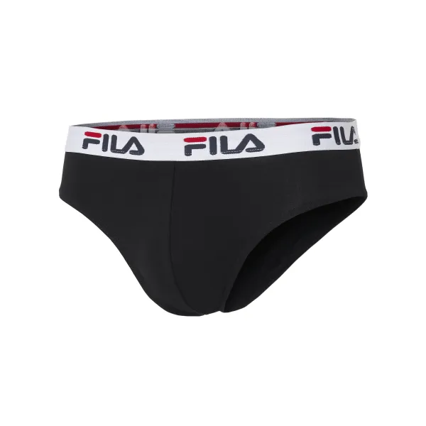  Chiloți bărbătești FILA MAN BRIEF 2-PACK FU5015/2 BLACK 