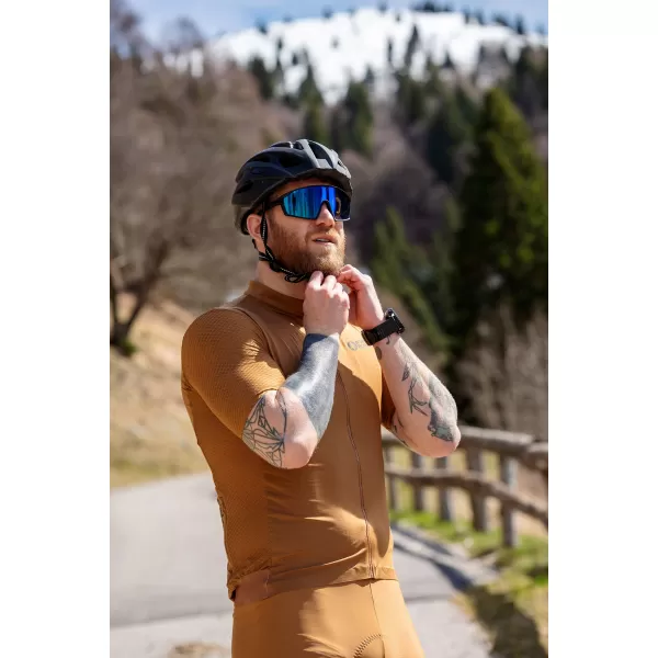 Jersey pentru ciclism pentru bărbați NORDBLANC WONDERMENT NBSMF8215 MARO 