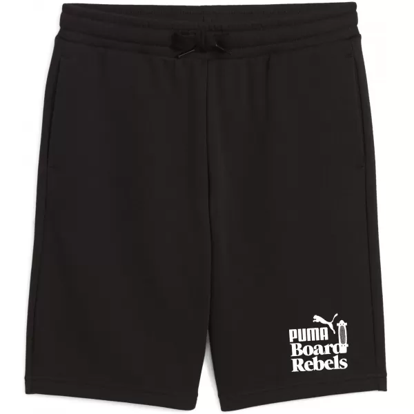  Pantaloni scurţi PUMA MID90S LONG SHORTS 685151_01 PUMA NEGRU 