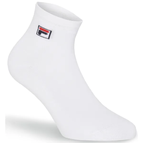  Șosete FILA QUARTER 3-PACK F9303 WHITE 