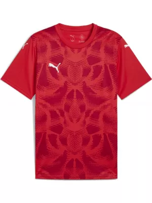 Jersey pentru bărbați PUMA TEAMULTIMATE JERSEY 706280_01 PUMA RED/PUMA WHITE