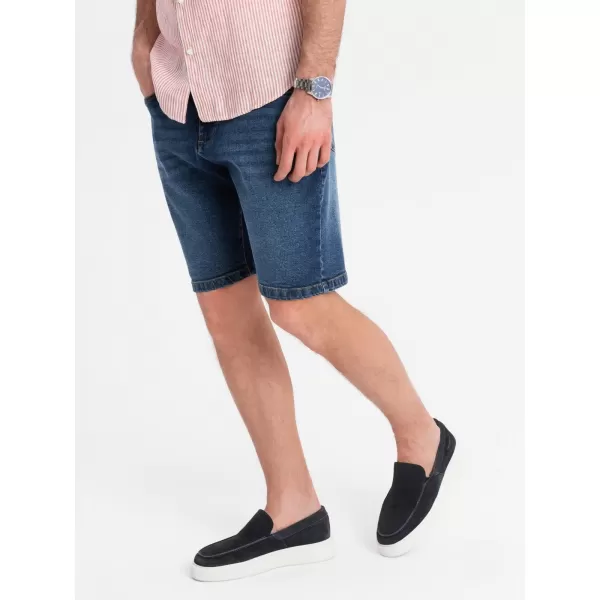  Pantaloni scurţi OMBRE OM-SRDS-0171 ALBASTRU ÎNCHIS 