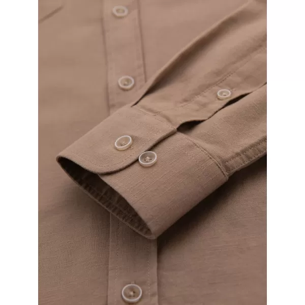  Cămaşă OMBRE OM-SHCS-0134 MARO DESCHIS 