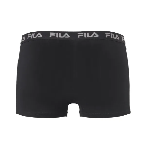  Boxeri bărbătești FILA MAN BOXER 2-PACK FU5004/2 BLACK 