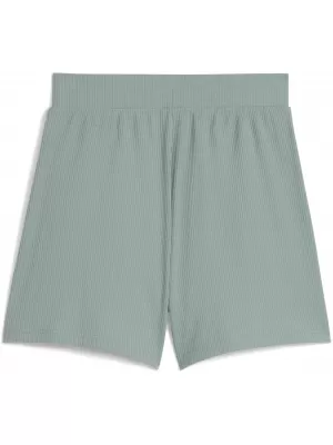 Pantaloni scurți pentru doamne PUMA ESS ELEVATED SHORTS 685026_30 LUNA VERDE