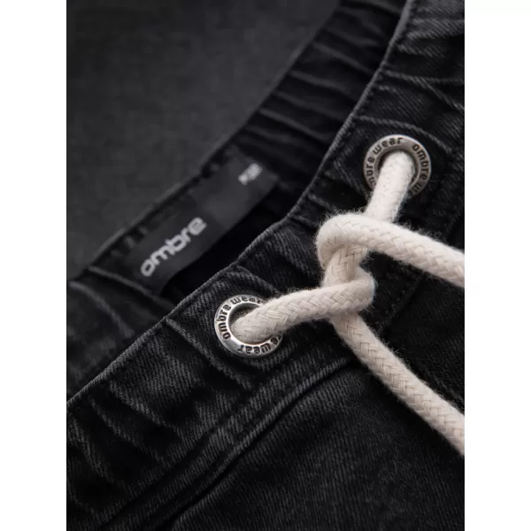  Pantaloni scurți pentru bărbați OMBRE OM-SRDS-0192 NEGRU 