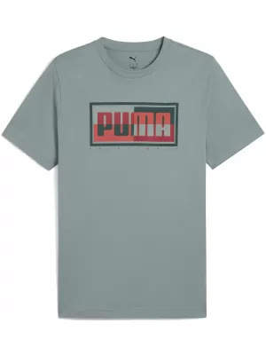 Tricou bărbătesc PUMA GRAPHICS BOX TEE 684827_30 LUNA VERDE