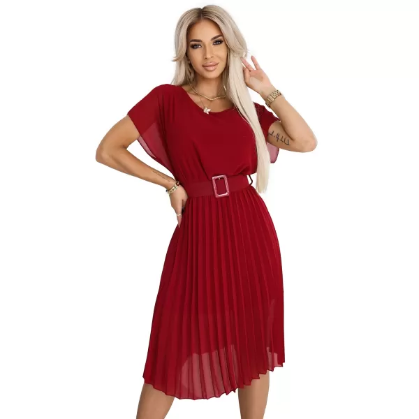  Rochie NUMOCO 465-5 BURGUNDIA 