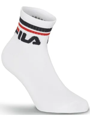 Șosete FILA QUARTER 3-PACK F9398 WHITE