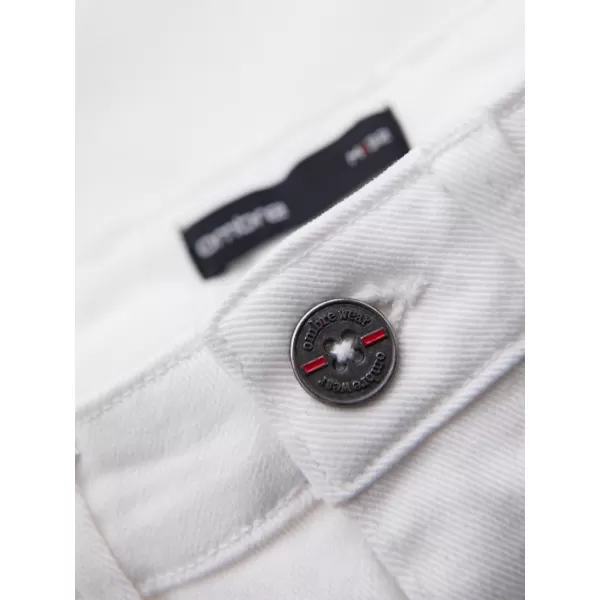  Pantaloni scurți pentru bărbați OMBRE OM-SRDS-0162 ALB 