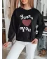 Panoul pentru doamne DSTREET JUST LOVE YOU BY1472 NEGRU