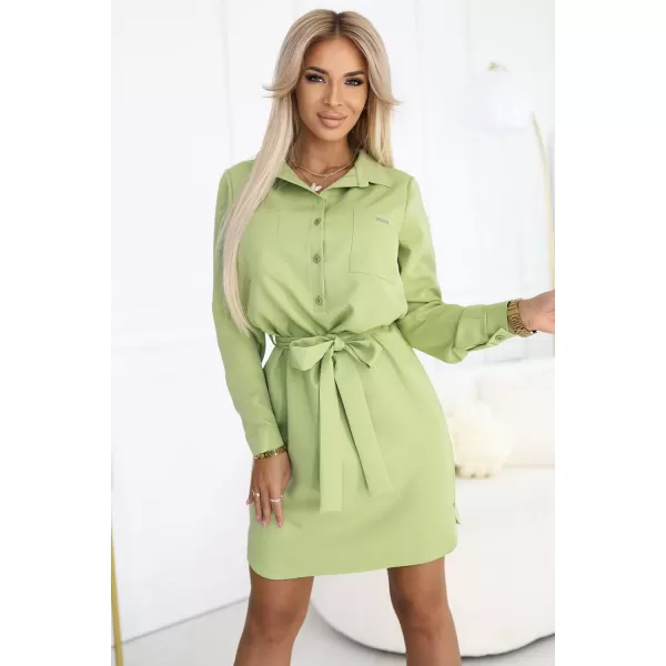  Rochie NUMOCO CAMILLE 284-3 MĂSLIN 