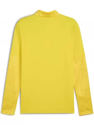 Panoul pentru bărbați PUMA TEAMCUP TRAINING 1/4 ZIP TOP 659164_07 FASTER YELLOW/ SILVER GALBEN/PUMA MAI RAPID