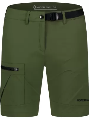 Pantaloni scurți pentru femei NORDBLANC HUES NBSPL8194 ZIUA VERDE