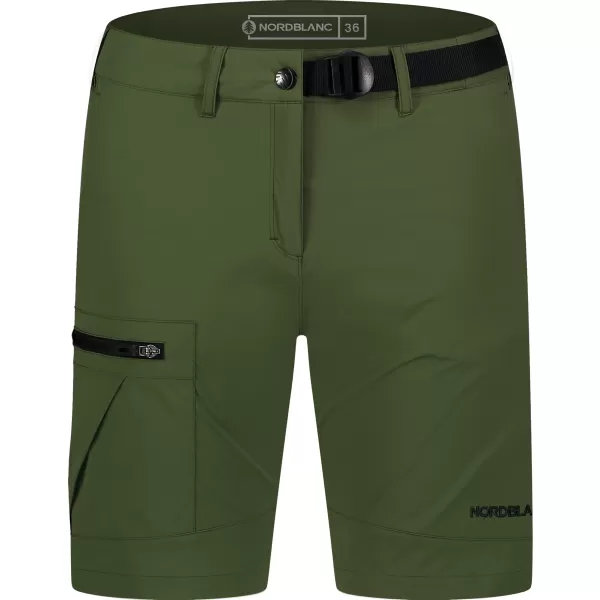  Pantaloni scurți pentru femei NORDBLANC HUES NBSPL8194 ZIUA VERDE 