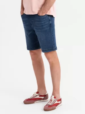 Pantaloni scurți pentru bărbați OMBRE OM-SRDS-0192 ALBASTRU