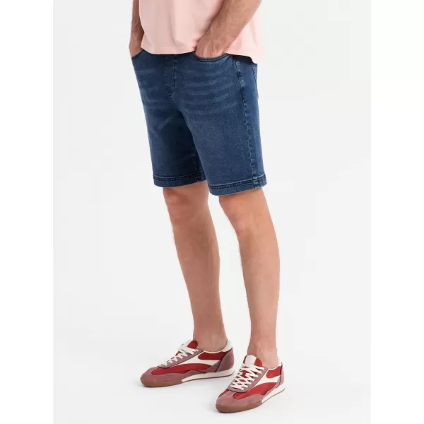  Pantaloni scurți pentru bărbați OMBRE OM-SRDS-0192 ALBASTRU 