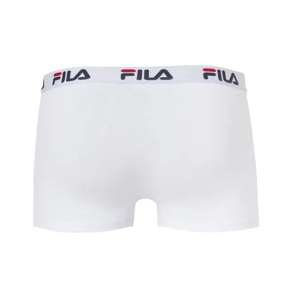 Boxeri pentru bărbați FILA MAN BOXER 2-PACK FU5016/2 WHITE 