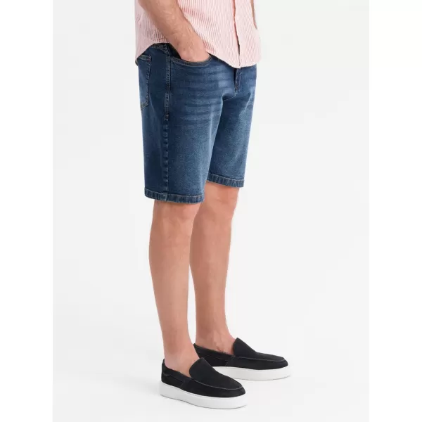  Pantaloni scurţi OMBRE OM-SRDS-0171 ALBASTRU ÎNCHIS 