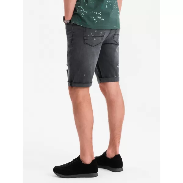  Pantaloni scurţi OMBRE OM-SRDS-0186 GRI 