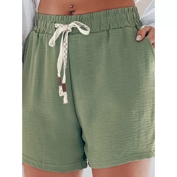  Pantaloni scurți pentru doamne DSTREET NOT TOMORROW SY0448 VERDE 