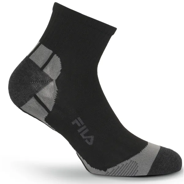  Șosete FILA MULTISPORT 3-PACK F1615 BLACK 