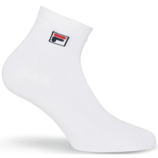  Șosete FILA QUARTER 3-PACK F9303 WHITE 