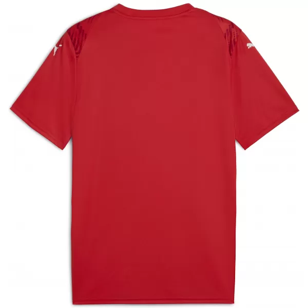  Jersey pentru bărbați PUMA TEAMULTIMATE JERSEY 706280_01 PUMA RED/PUMA WHITE 