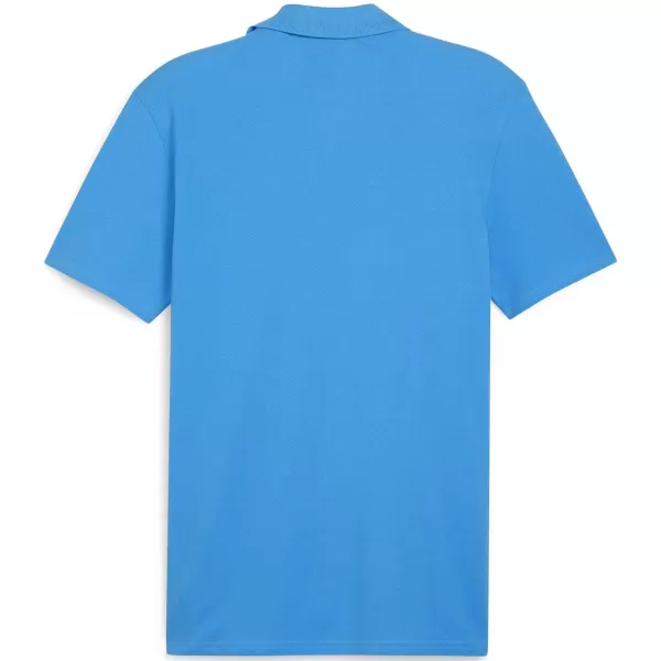  Mens t -thirt cu guler PUMA TEAMGOAL CASUALS POLO 658605_02 IGNITE BLUE/ IGNIȚI ALBASTRU/PUMA ALB 