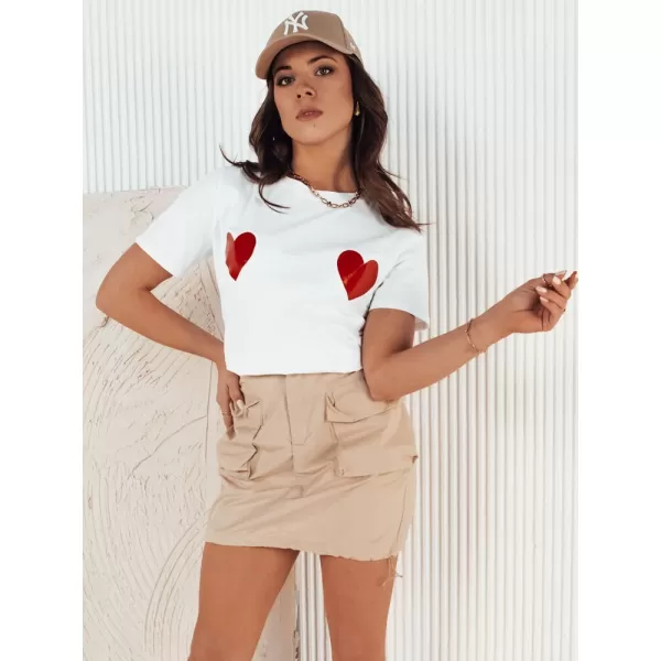  Tricou pentru femei DSTREET PALIS RY2432 ALB 