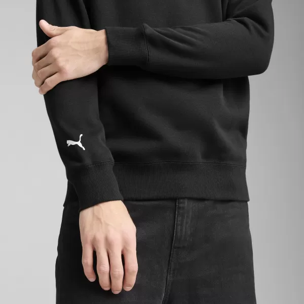  Panoul pentru bărbați PUMA FERRARI RACE BIG SHIELD CREW 630193_01 PUMA NEGRU 