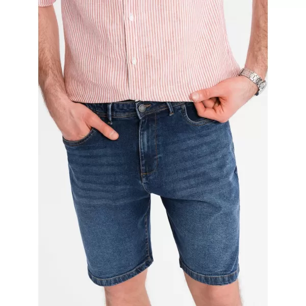  Pantaloni scurţi OMBRE OM-SRDS-0171 ALBASTRU ÎNCHIS 